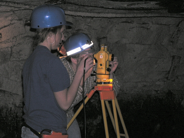 Visitors inside Portal 31 coal mine tour Lynch Kentucky
